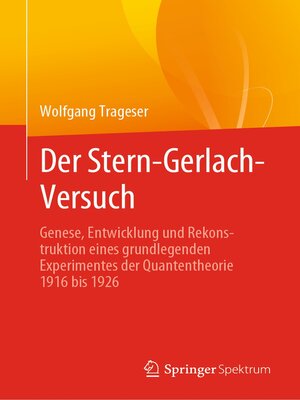 cover image of Der Stern-Gerlach-Versuch